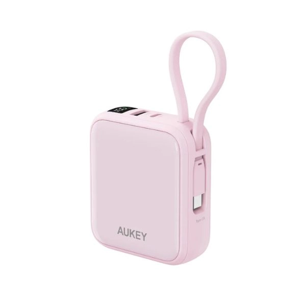 Sạc Dự Phòng Aukey PB-MS22 10000mAh 20W CCC Pink (PB-MS22-PK)