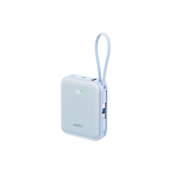 Sạc dự phòng Aukey PB-Y91L 10000mAh 20W CCC Blue (PB-Y91L-BLU)