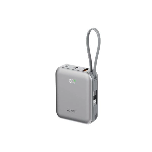 Sạc dự phòng Aukey PB-Y91L 10000mAh 20W CCC Gray (PB-Y91L-GRA)