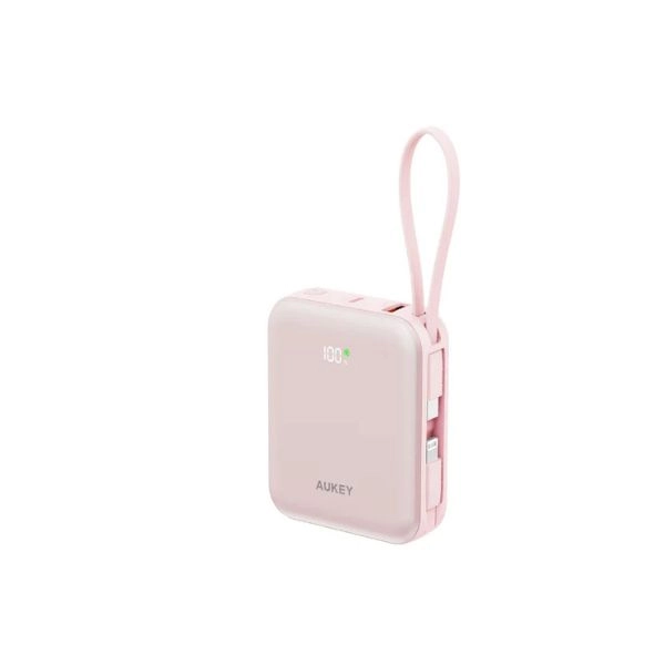 Sạc dự phòng Aukey PB-Y91L 10000mAh 20W CCC Pink (PB-Y91L-PNK)