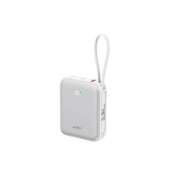 Sạc dự phòng Aukey PB-Y91L 10000mAh 20W CCC Silver (PB-Y91L-SIL)