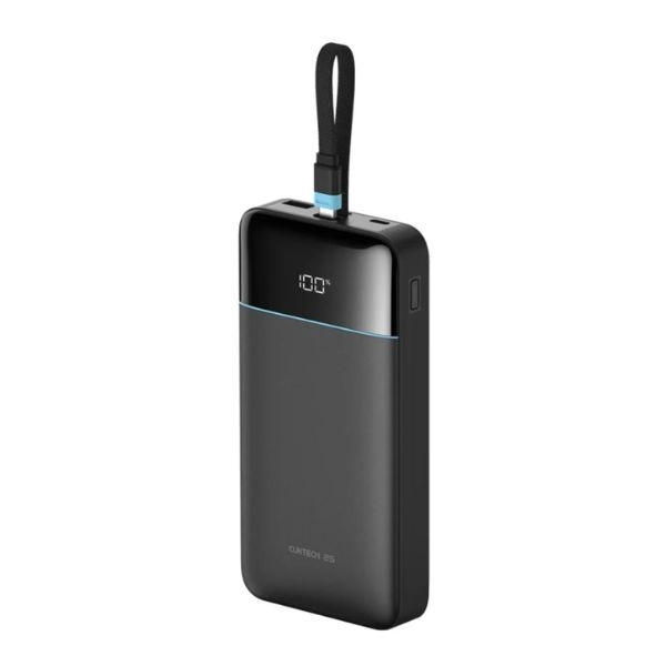 Sạc dự phòng Cuktech 25 SE 25000mAh 120W CCC Black (CKLPB252NBK)