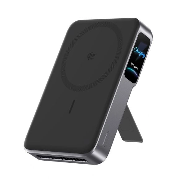 Sạc Dự Phòng Không Dây Anker MagGo Power Bank 2 Pro 10000mAh 45W Black (A110R-BK)