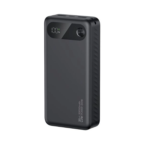 Sạc dự phòng USAMS CD251 20000mAh 20W 20KCD25101 (USM148-2K-20) - Black