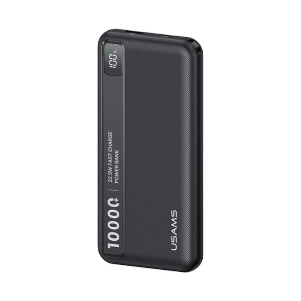 Sạc dự phòng Usams CD263 Fast Charging Power Bank 10000mAh 22.5W Black (10KCD26301)