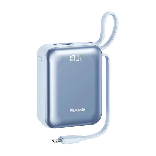 Sạc dự phòng USAMS CD278 10000mAh 22.5W CCC - Blue (10KCD27803)