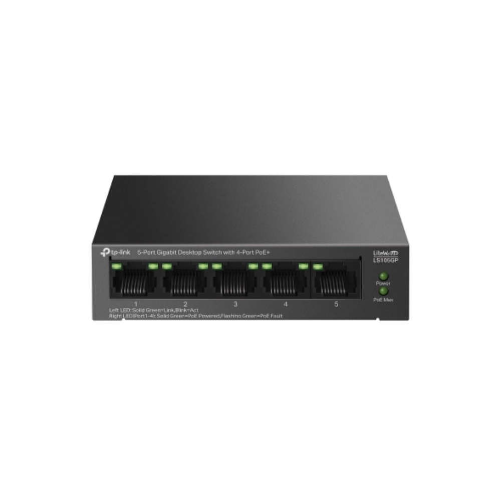 Switch PoE+ TP-Link LS105GP (5 port/ 10/100/1000 Mbps)