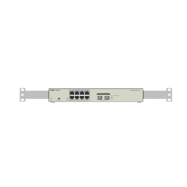Switch PoE Ruijie Layer 2 RG-NBS3100-8GT2SFP-P-V2 (10 port/ 10/100/1000 Mbps/ SFP)