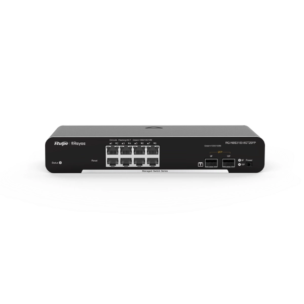 Switch Ruijie Layer 2 RG-NBS3100-8GT2SFP (8 port/ 10/100/1000 Mbps/ 2 SFP)