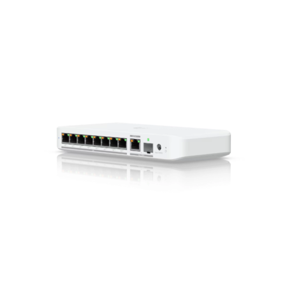 Switch PoE+++ Unifi Flex 2.5G PoE USW-Flex-2.5G-8-PoE (10 port/ 10/100/1000/2500/10000 Mbps/ SFP+)