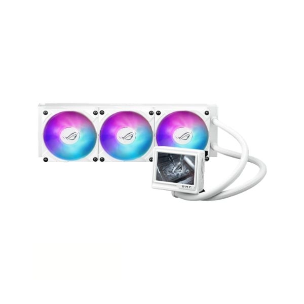 Tản nhiệt nước CPU 3 Fan Asus ROG RYUJIN III 360 ARGB Extreme White