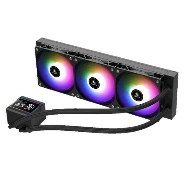 Tản Nhiệt Nước CPU 3 Fan Segotep IceMoon 360 ARGB (Đen)