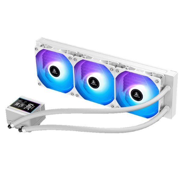 Tản Nhiệt Nước CPU 3 Fan Segotep IceMoon 360 ARGB (Trắng)