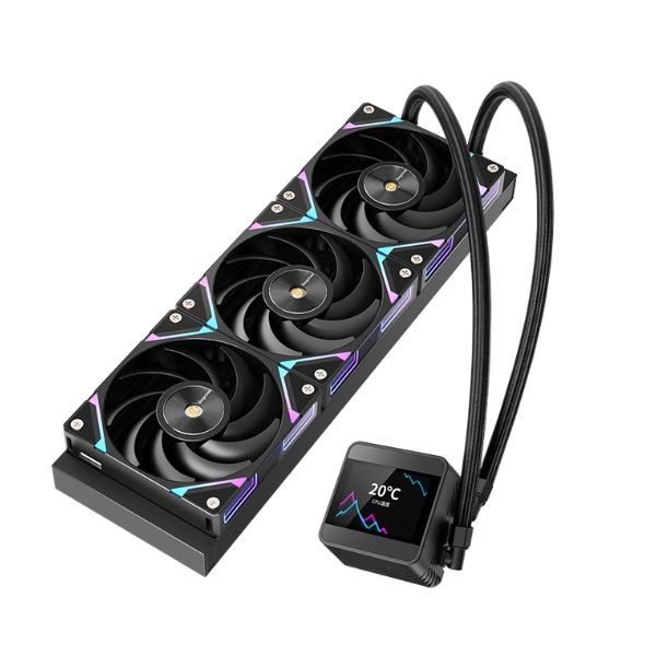 Tản Nhiệt Nước CPU 3 Fan Segotep MU-360 ARGB (Đen)