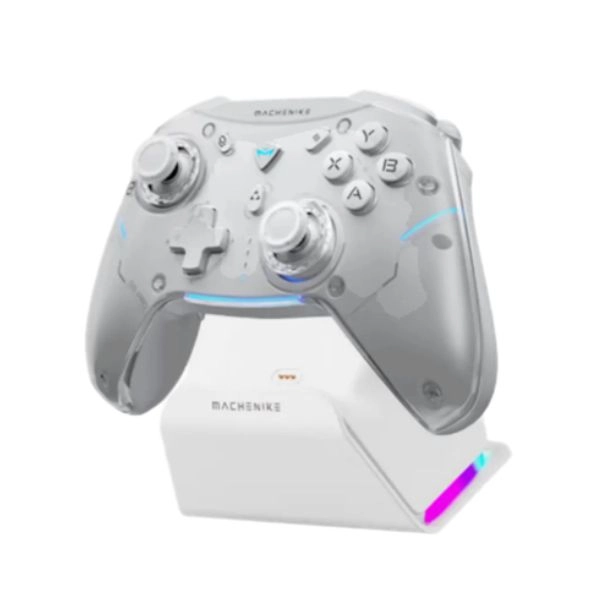 Tay cầm chơi game Machenike G5 Pro Max Tri-mode Set Màu Xám