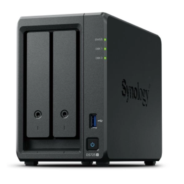 Thiết bị lưu trữ mạng 2 Bay Synology DS725+