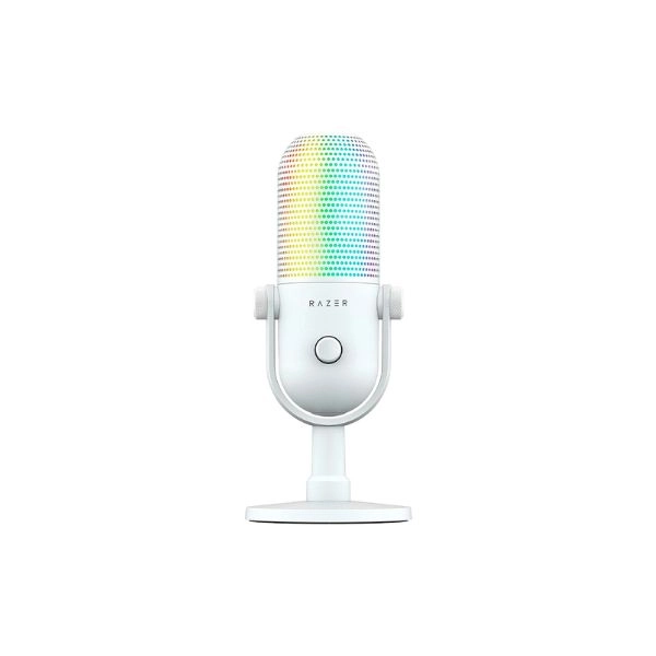 Thiết bị thu âm Razer Seiren V3 Chroma White (RZ19-05060200-R3M1)