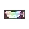 Bàn phím cơ có dây Gaming Newmen GM326 Gasket Red switch (White-Black)