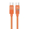 Cáp sạc nhanh Type C sang Type C Usams SJ775 240W dài 1.2m SJ775USB02 - Orange