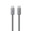 Cáp sạc nhanh Type C to Type C Aukey CB-DCC241 240W dài 1m (CB-DCC241-GRA)