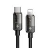 Cáp Sạc Tự Ngắt Type-C to Lightning MCDODO CA-316 36W 1.2M Black (CA-3160)