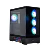 Case Zalman P40 DS ATX 4 FAN ARGB Black