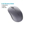 Chuột Không Dây Silent Ugreen 65772 Màu Xám