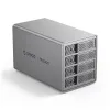 Hộp Đựng Ổ Cứng 3.5 inch 4 Khe Cắm SATA 3 USB-C ORICO 9848RC3-PRO-EU-GY-BP (RAID)