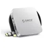 Hộp Đựng Ổ Cứng Gắn Lưng Điện Thoại SSD ORICO M.2 NVME và HUB Đa Năng Màu Bạc MG7-G2-SV-BP 