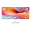 Màn hình LCD MSI PRO MP341CQW E12 (34 inch/ 3440 x 1440/ 300 cd/m2/ 1ms/ 120Hz/ 2W x 2 Speakers/ Curved)