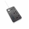 Ổ cắm điện đa năng LDNIO SC3604C (Black with Grey)