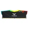 Ram Desktop TeamGroup T-Force Delta Black RGB 16GB DDR4 3200Mhz