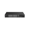 Switch PoE Ruijie RG-ES220GS-LP (20 port/ 1 Gbps/ 2 SFP)