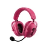 Tai nghe Gaming Logitech PRO X3 LIGHTSPEED Magenta (981-001757)