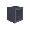Tủ Mạng 12U Sâu D600 Cửa Lưới Màu Đen (TM126BN-B)