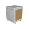 Tủ Mạng 12U Sâu D600 Cửa Mica Màu Ghi (TM126GM-B)