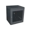 Tủ Mạng 12U Treo Tường D500 Cửa Lưới Màu Đen (TM125WBN-B)