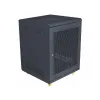 Tủ Mạng 15U Sâu D1000 Cửa Lưới Màu Đen (TM1510BN-B)