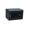 Tủ Mạng 6U Treo Tường Sâu D400 Cửa Lưới Màu Đen (TM640WBN-B)
