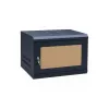 Tủ Mạng 6U Treo Tường Sâu D400 Cửa Mica Màu Đen (TM640WBM-C)