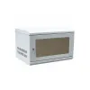 Tủ Mạng 6U Treo Tường Sâu D400 Cửa Mica Màu Ghi (TM640WGM-B)