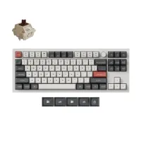 Bàn phím Keychron Q3 Ultra 8K Brown Switch - White (Q3U-P3)
