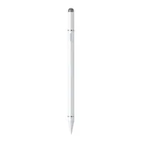 Bút cảm ứng Baseus Smooth Writing III 3-in-1 Passive Stylus Non-magnetic Version Moon White (LVN080-NM-WH)