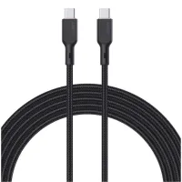 Cáp Sạc Nhanh C to C AUKEY CB-KCC102 100W Dài 1.8m Black (CB-KCC102-BLK)