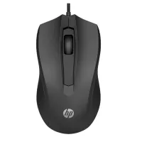 Chuột văn phòng có dây HP 100 màu Đen (6VY96AA)