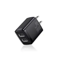 Cốc sạc 2 cổng USB Baseus Compact Charger 2U 10.5W Black (CCXJ010001)