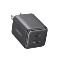 Củ Sạc Nhanh 2 cổng Type-C, USB-A GaN Nexode Mini 20W Ugreen 55533