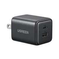 Củ Sạc Nhanh 2 Cổng USB-A, USB-C 30W GaN Ugreen 65025