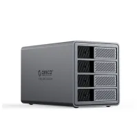 Hộp Đựng Ổ Cứng 3.5 inch 4 Khe Cắm SATA 3 USB-B ORICO 9848RU3-EU-GY-BP (RAID)