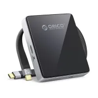 Hộp Đựng Ổ Cứng Gắn Lưng Điện Thoại SSD ORICO M.2 NVME/TF/SD Màu Đen AP42F-BK-BP